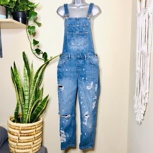 Zara Denim Overalls